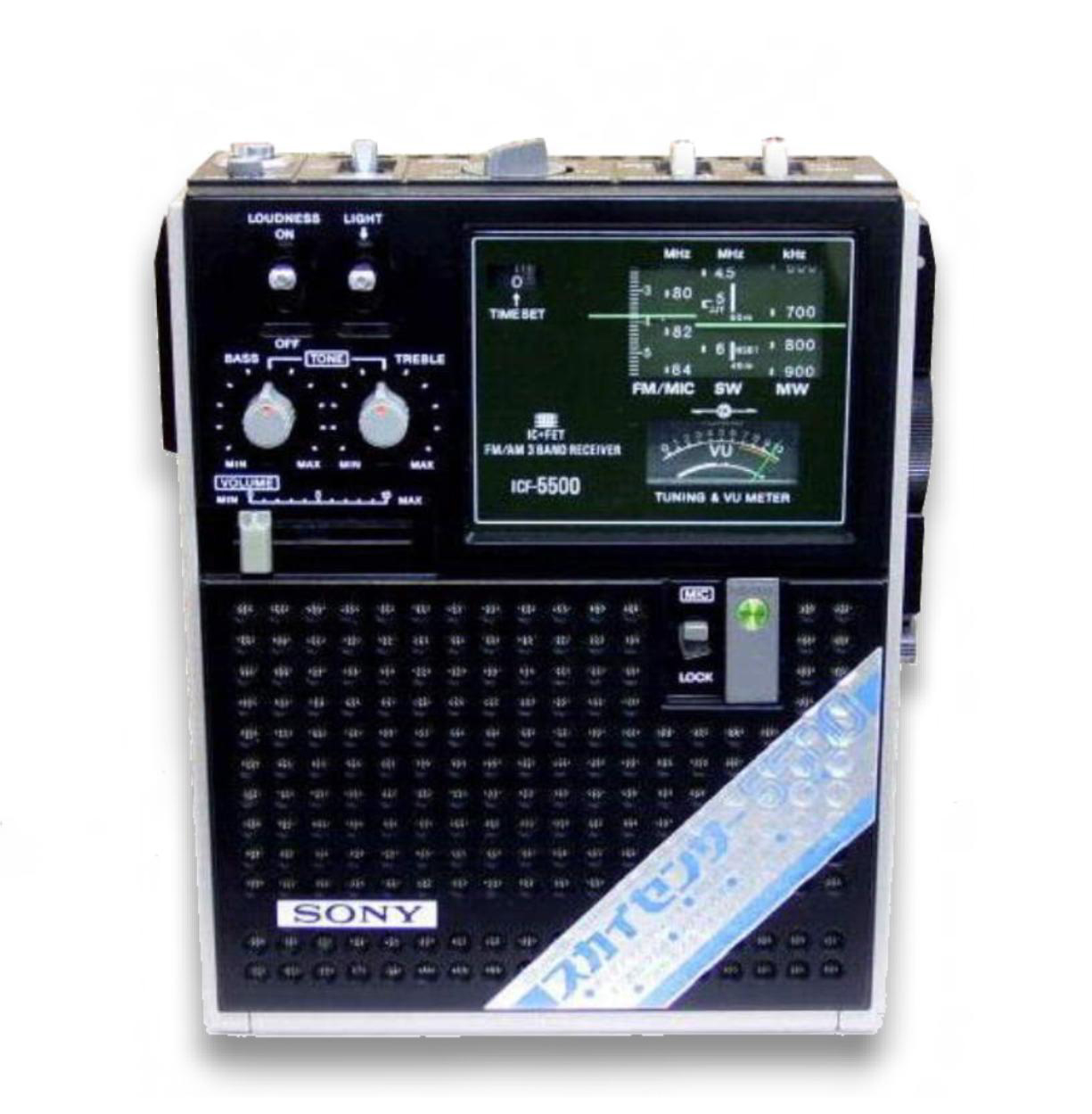 スカイセンサー5500/5500A(ICF-5500/5500A): BCLラジオネット